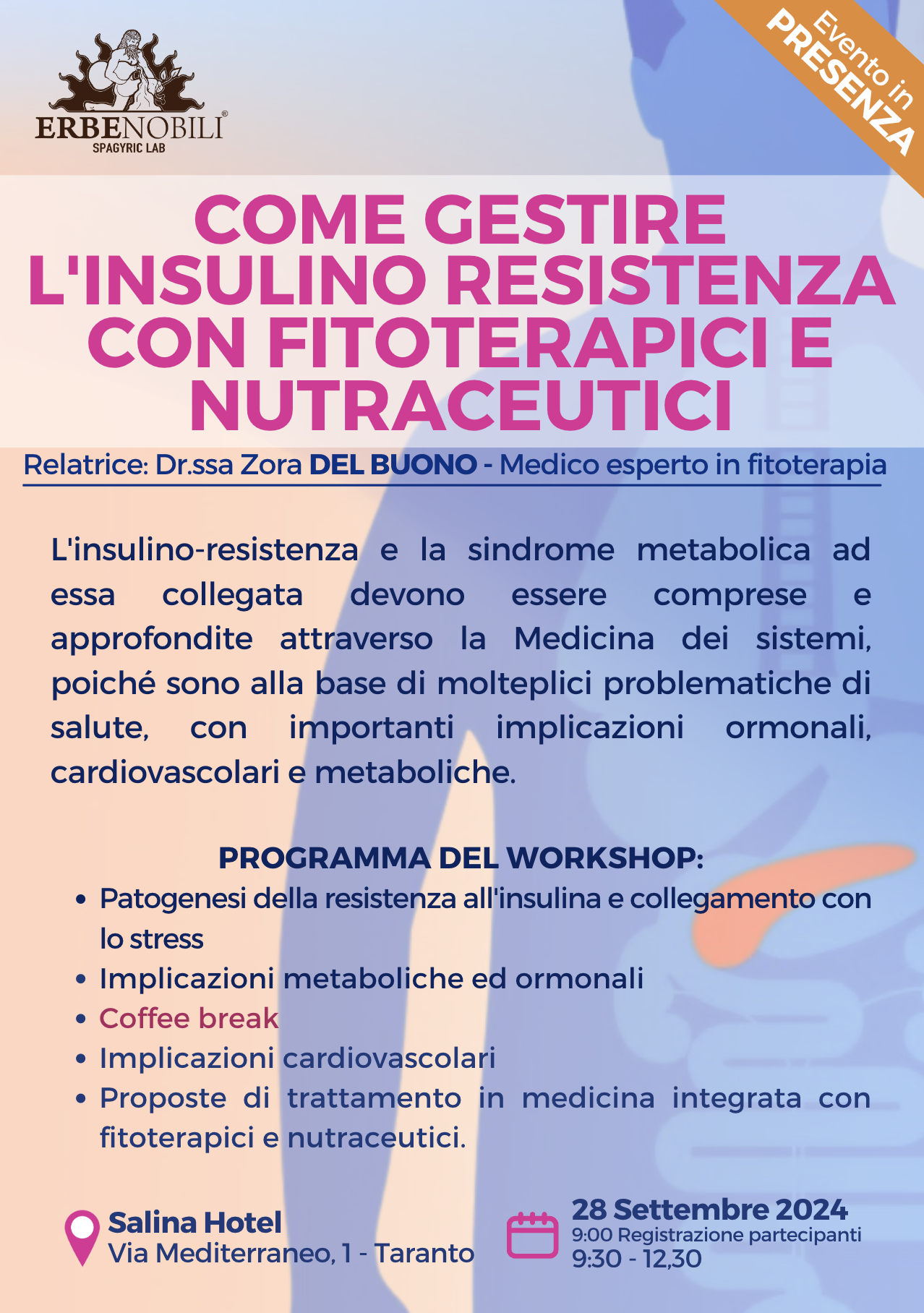 COME GESTIRE L' INSULINORESISTENZA CON FITOTERAPICI E NUTRACEUTICI
