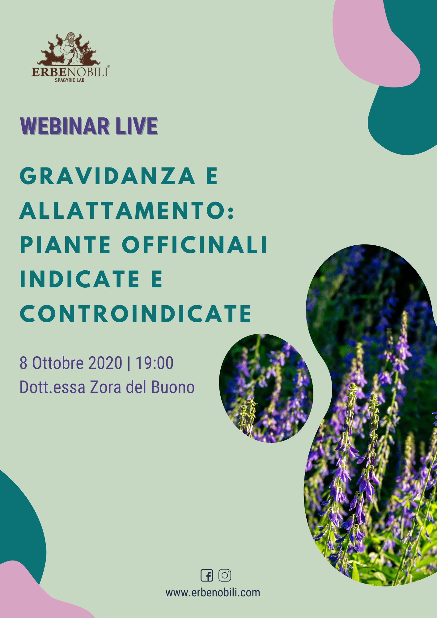 GRAVIDANZA E ALLATTAMENTO: PIANTE OFFICINALI INDICATE E CONTROINDICATE