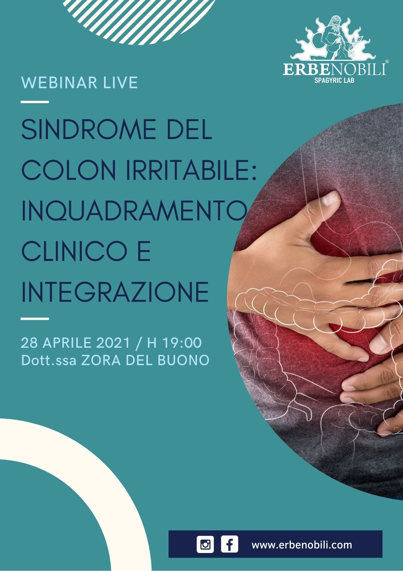 SINDROME DEL COLON IRRITABILE: INQUADRAMENTO CLINICO E INTEGRAZIONE 