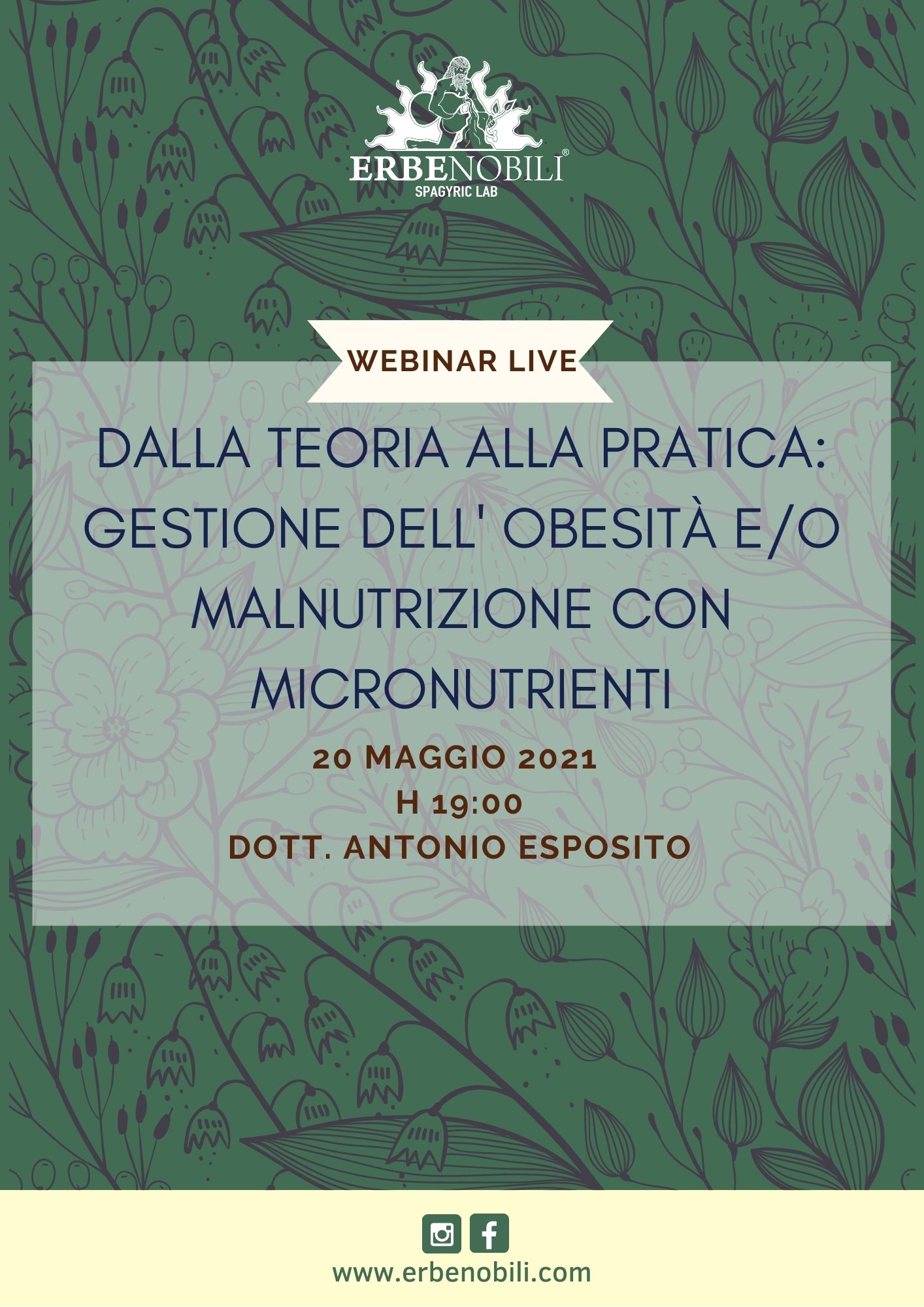 GESTIONE DIETETICA DEI MICRONUTRIENTI: APPLICAZIONE CLINICA 