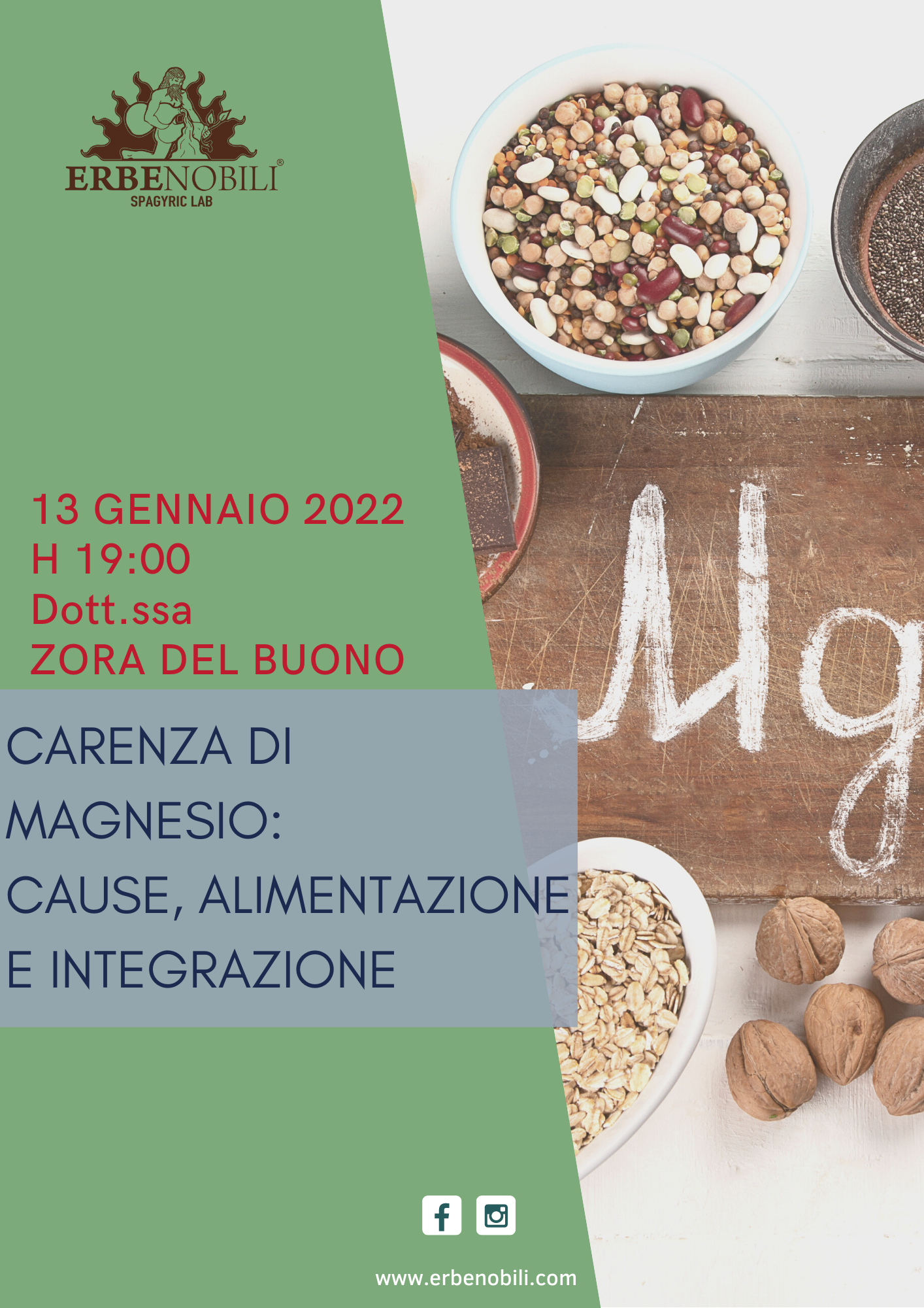 CARENZA DI MAGNESIO: CAUSA, ALIMNTAZIONE E INTEGRAZIONE